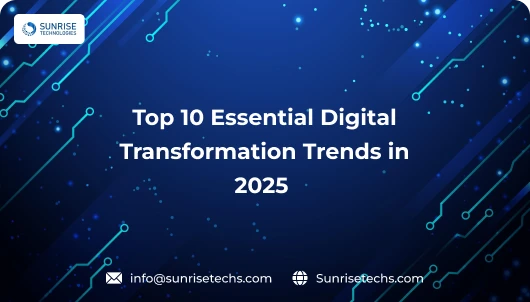 Top 10 Digital Transformation Trends in 2025 Feature image