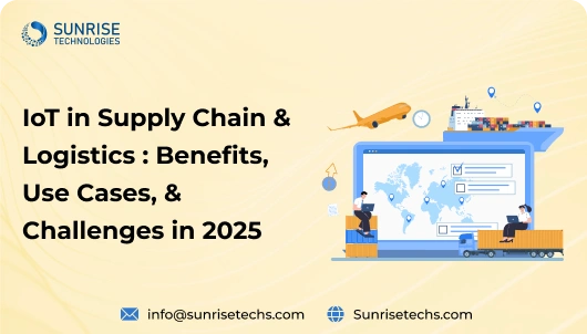 IoT in Supply Chain and Logistics Benefits, Use Cases, and Challenges in 2025 Featured Image